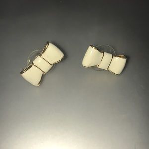Kate Spade bow earrings